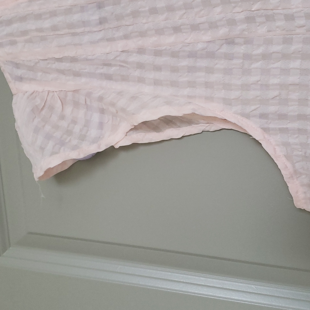 NWT Elle Light Pink/Salmon Blouse - Picture 3 of 9